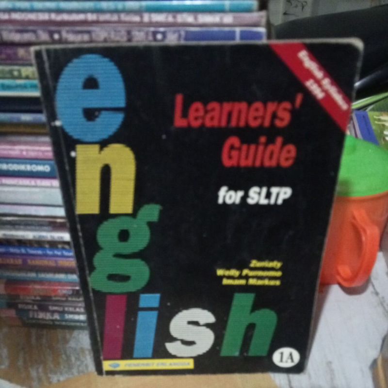 BUKU BAHASA INGGRIS/ LEARNER'S GUIDE FOR SLTP KELAS 2 KURIKULUM GBPP 1994 PENERBIT ERLANGGA