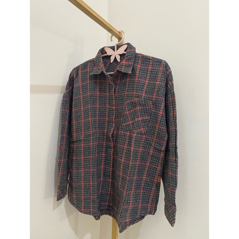 Preloved-Kemeja Flanel Dust