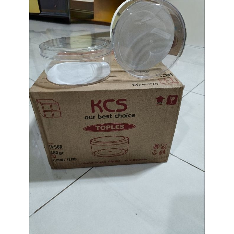 Toples Kue kering bulat 500gr KCS