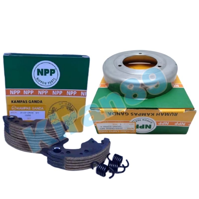 KAMPAS GANDA+RUMAH KAMPAS GANDA MANGKOK GRAND PRIMA SUPRA X 100 WIN ASTREA GN5 ORI NPP