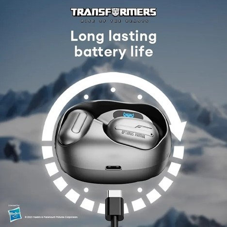 Transformers T20 Tws Ear Hook Earphone Gaming Low Latency BT 5.4