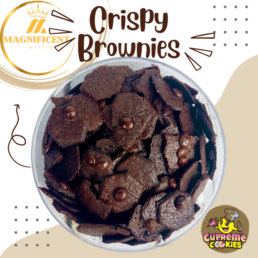 

CRISPY BROWNIES BY CUPREME COOKIES BANDUNG | KUE KERING LEBARAN UNIK ENAK HALAL