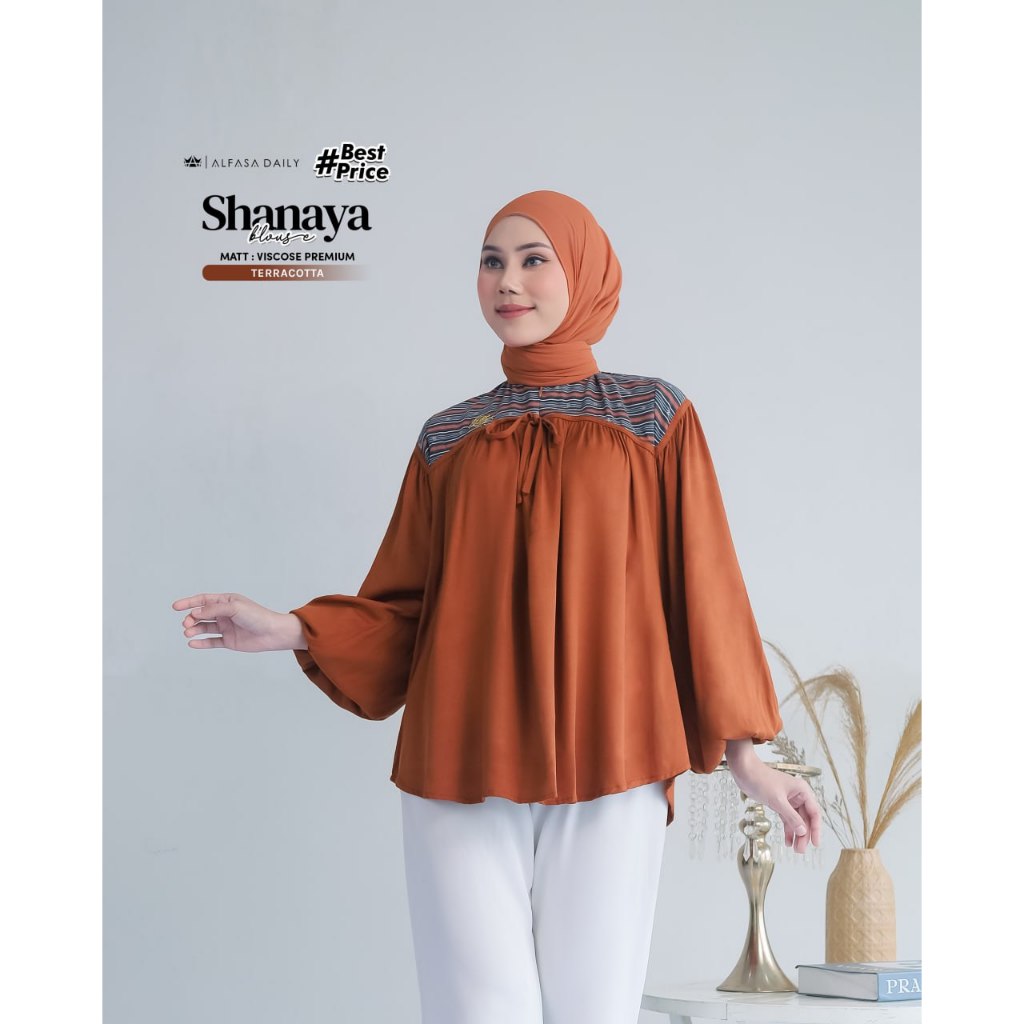 ATASAN WANITA SHANAYA BLOUSE - ALFASA DAILY