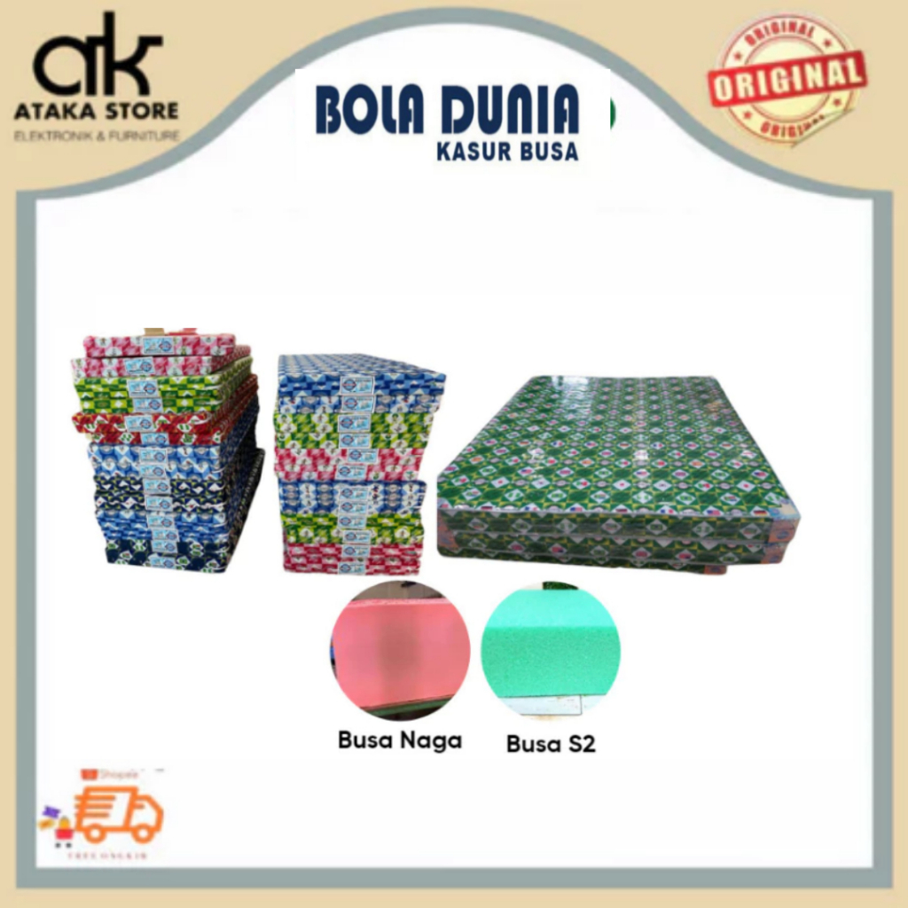 Kasur Busa Bola Dunia S2 / Busa Naga Bola Dunia Kasur Lantai Kasur Busa Merah Busa abu