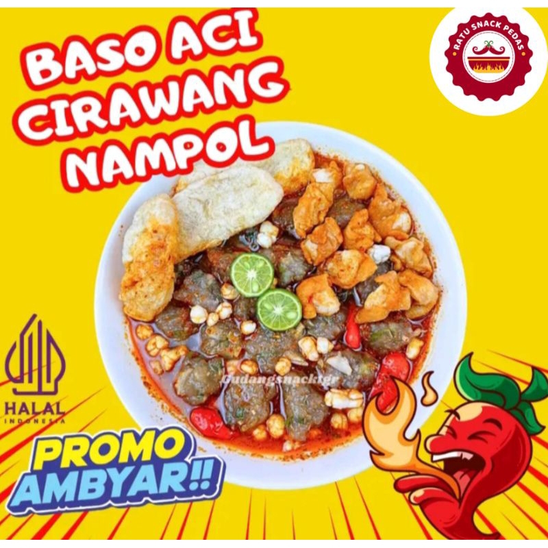 

BASO ACI CIRAWANG PEDAS NIKMAT MURAH FOOD KALDU PEDAS AYAM INSTAN