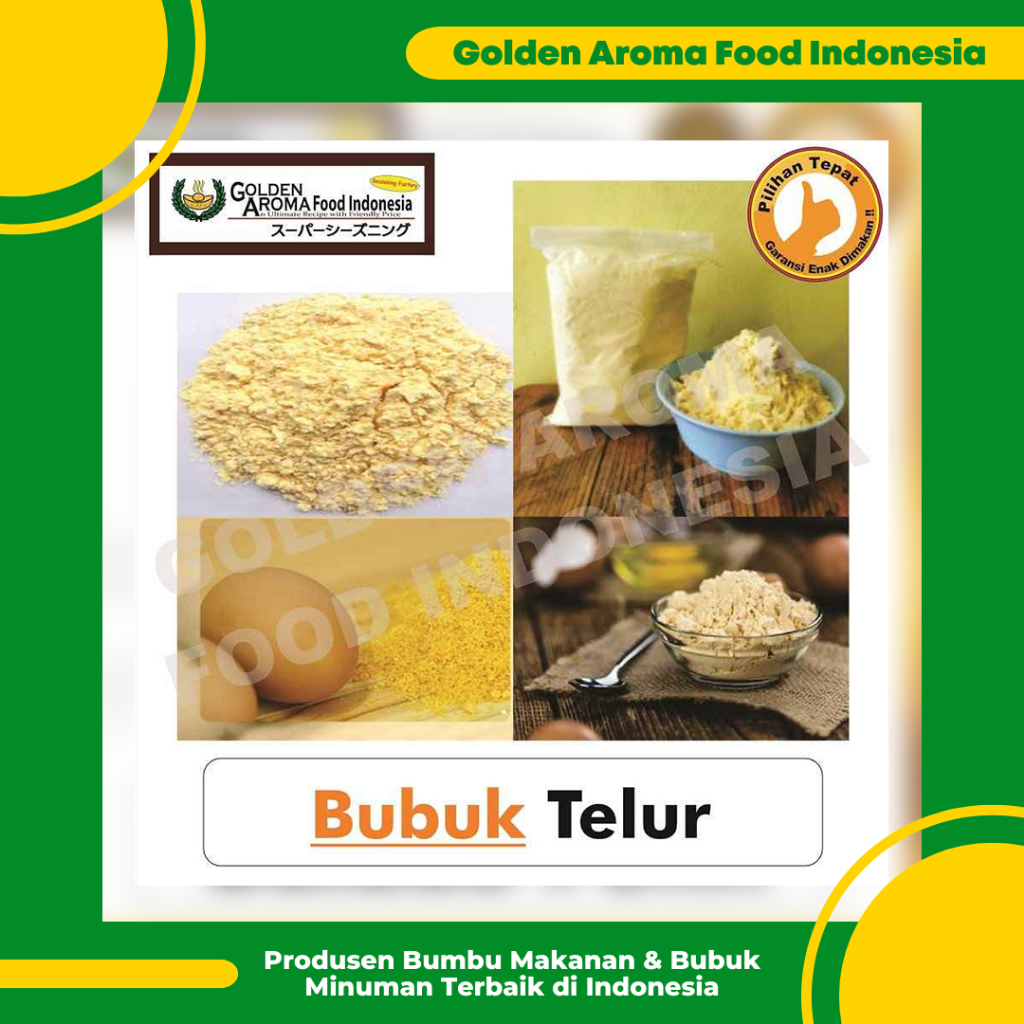 

Aneka Bubuk Bahan Makanan Telur, Terasi 100gr GAFI Seasoning Powder
