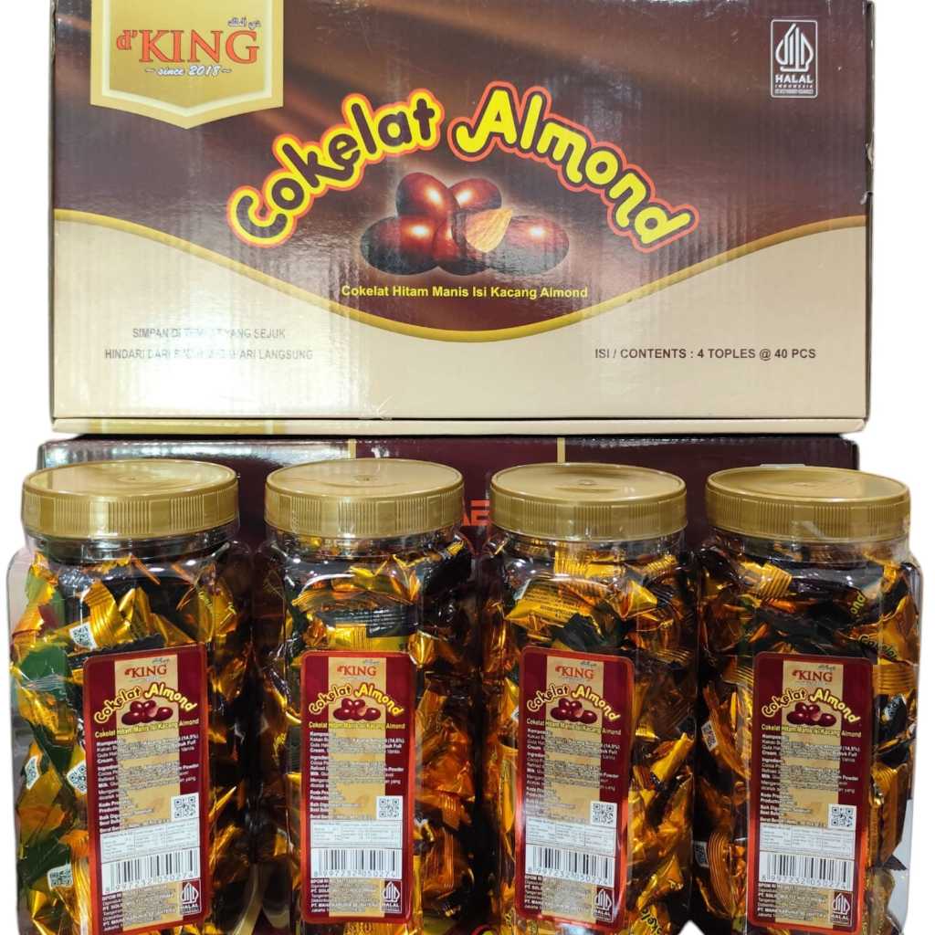 

D King Bonibol Cokelat Berbagai varian - Coklat Almond dan Special Edition