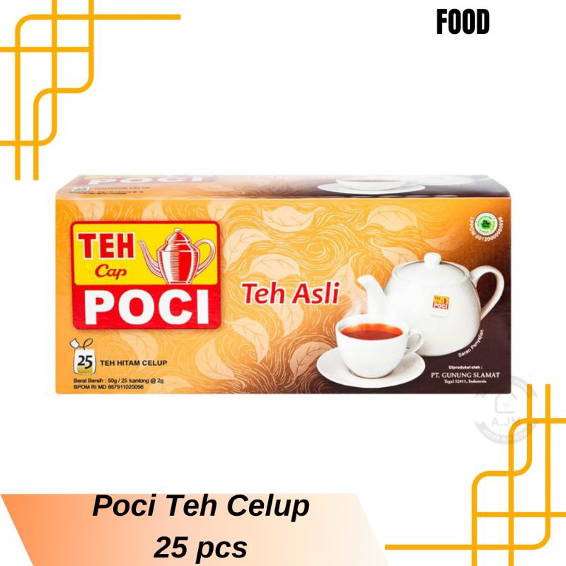 

Poci Teh Celup Box 25 pcs