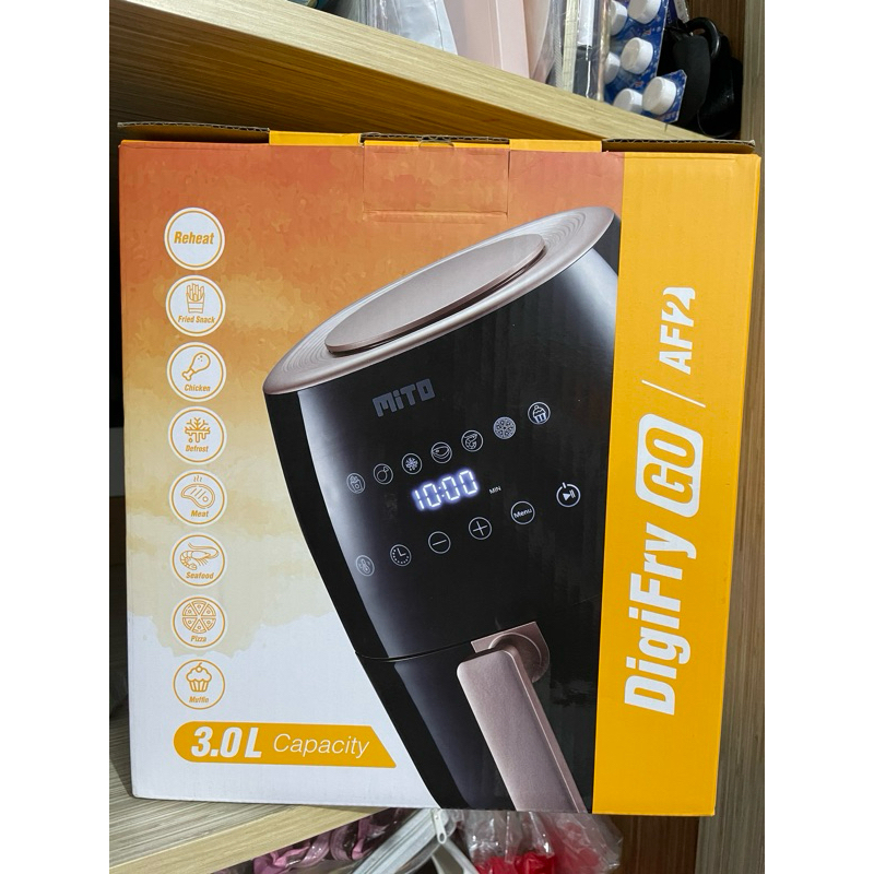 NEW mito digifry go airfryer AF2 3L