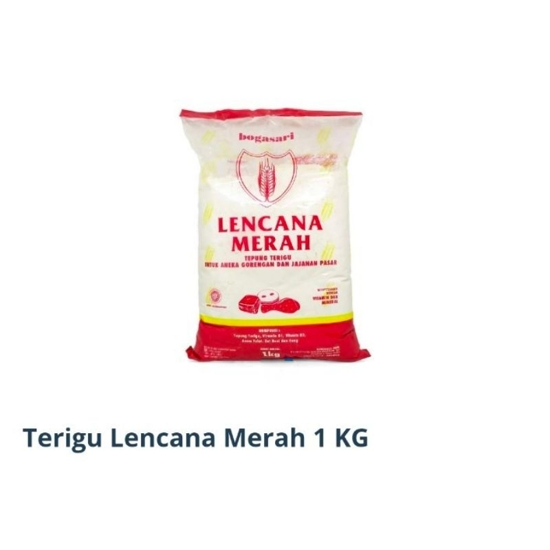 

Terigu Lencana Merah 1 KG