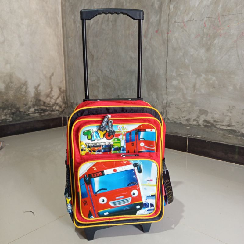 Tas Troli Anak Laki Laki TK Karakter