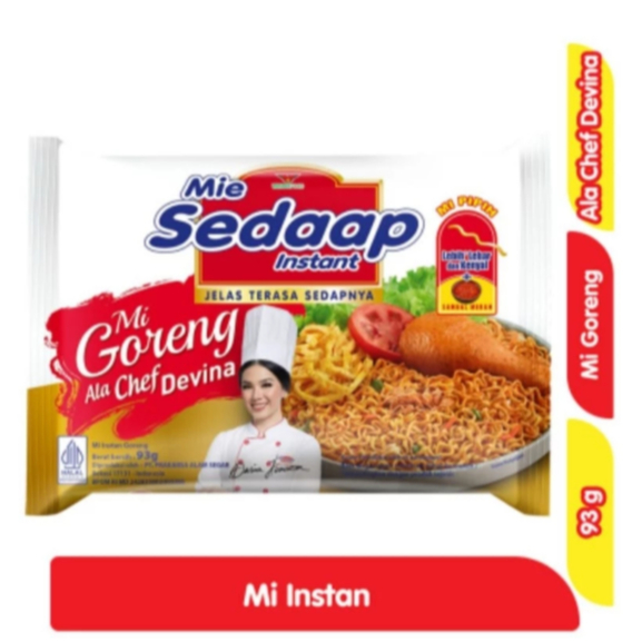 

Mie Instan Sedap Goreng Ala Chef Devina