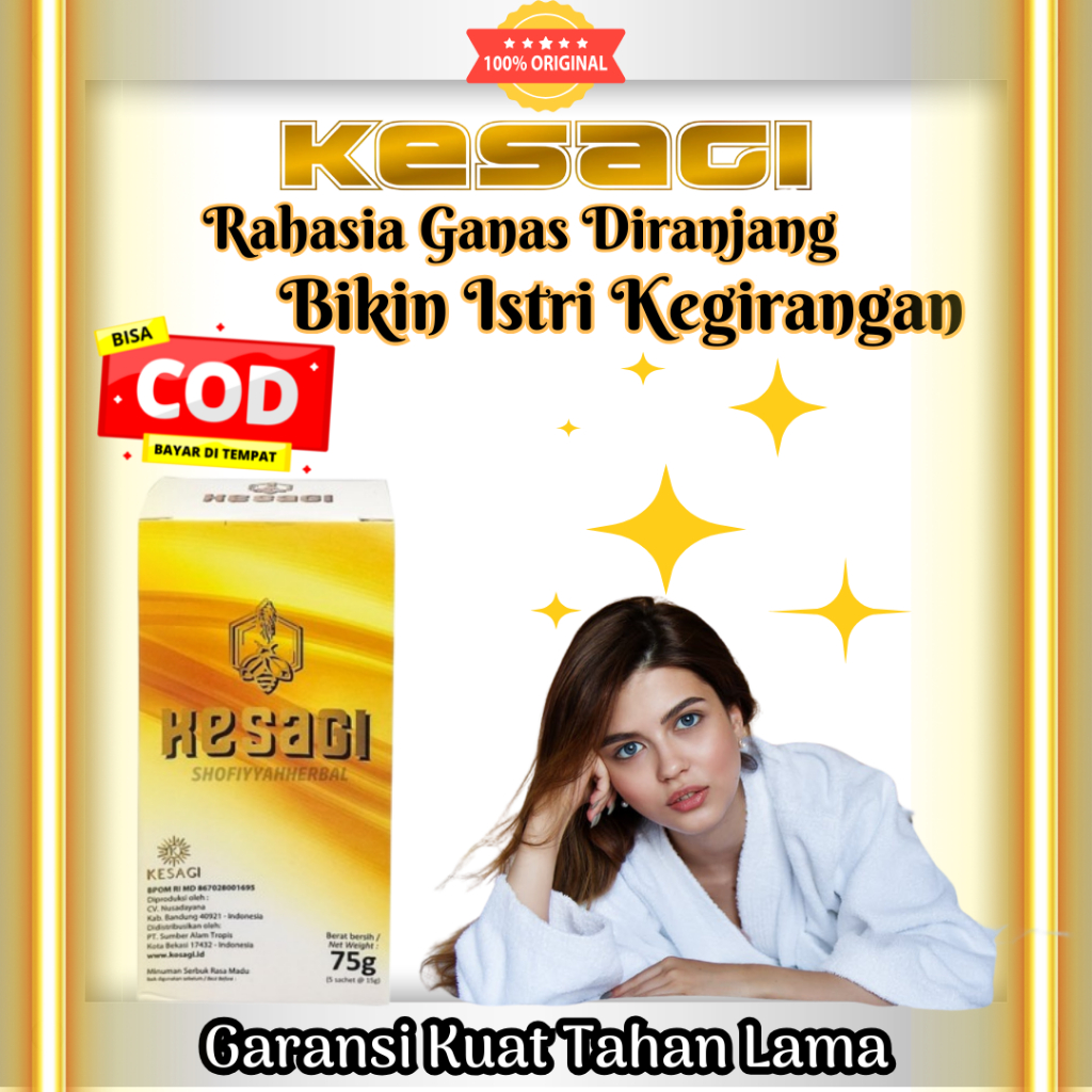 KESAGI MADU HERBAL Obat Kuat Pria Tahan Lama KeSaGi KOSAGI KASAGI HESAGI ORIGINAL
