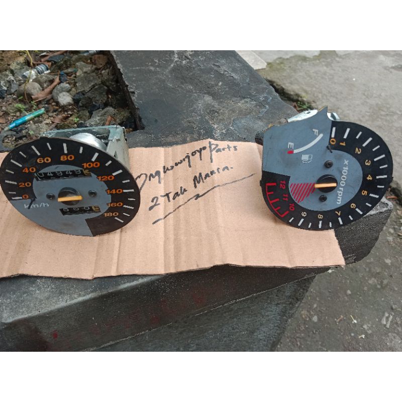 SPEEDOMETER/MESIN SPEEDOMETER/BRACKET RX KING NEW 2008 (ORI COPOTAN)