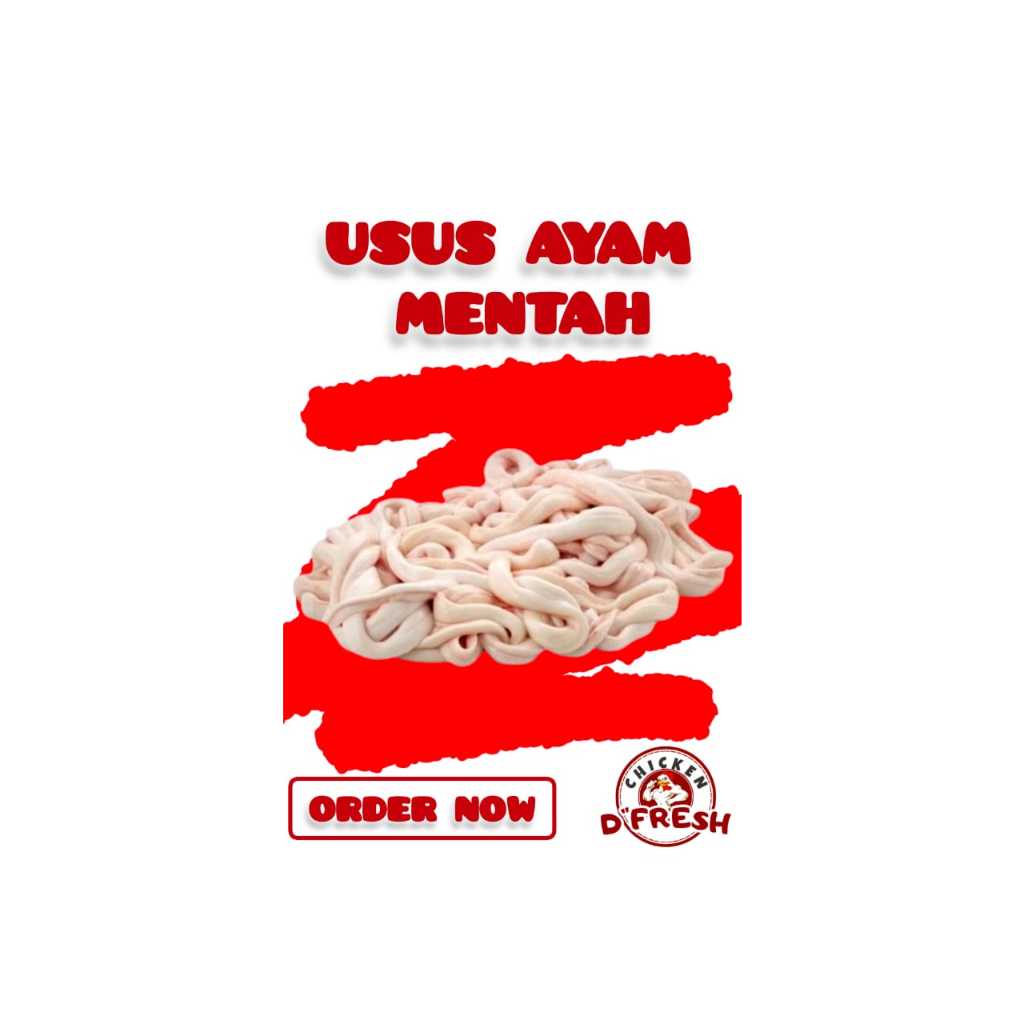 USUS AYAM MENTAH UKURAN 1 KG