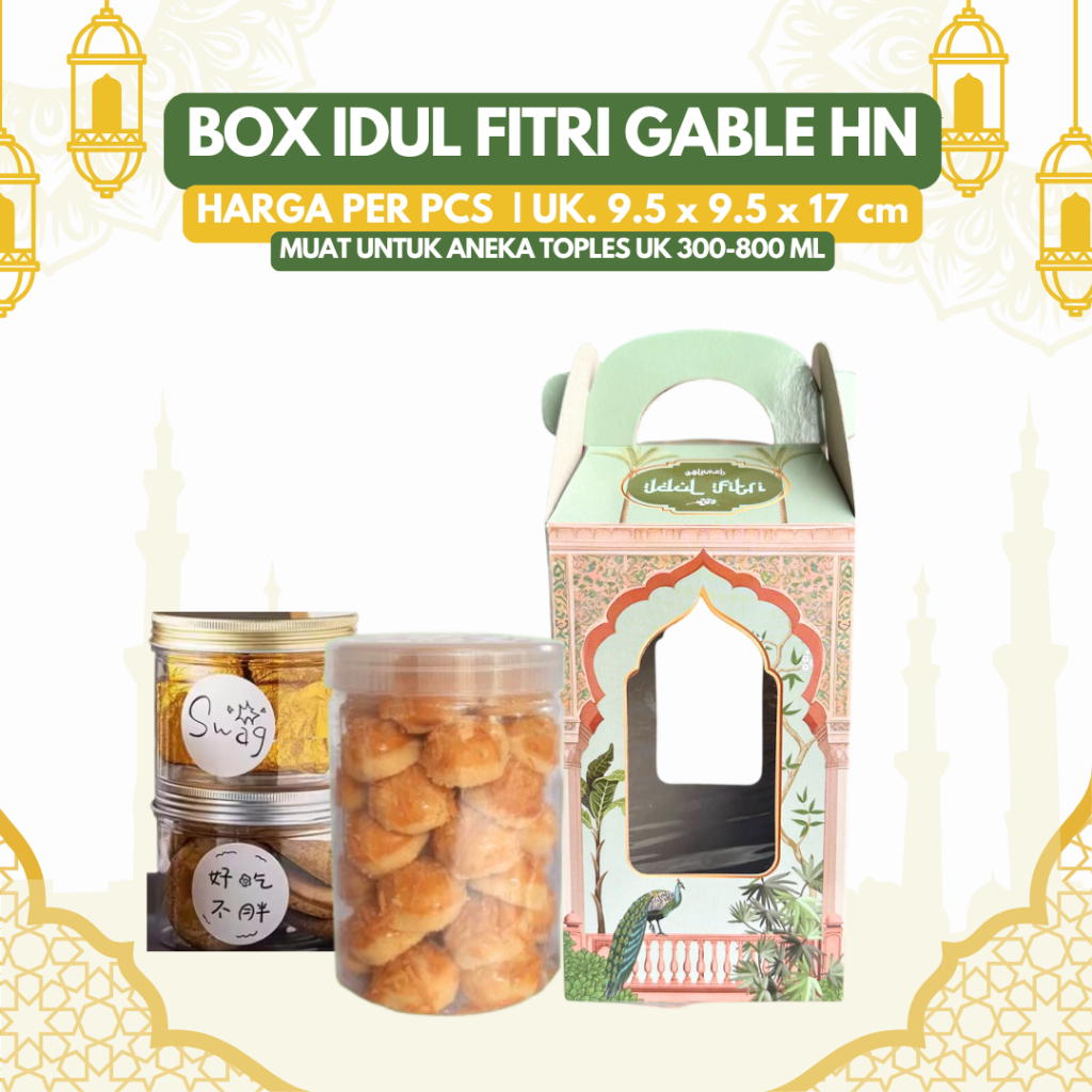 

BOX IDUL FITRI GABLE HN @PCS/BOX HAMPERS LEBARAN IDUL FITRI