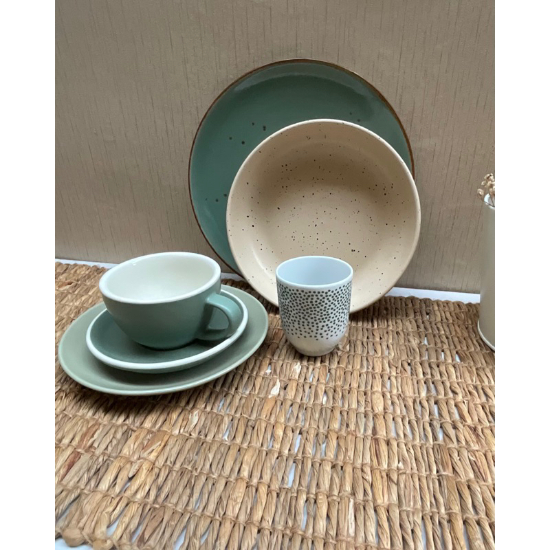 HAMPERS UNIK DINNER SET KERAMIK | GIFT PARCEL PIRING MANGKOK GELAS CANGKIR TATAKAN | TABLEWARE TABLE