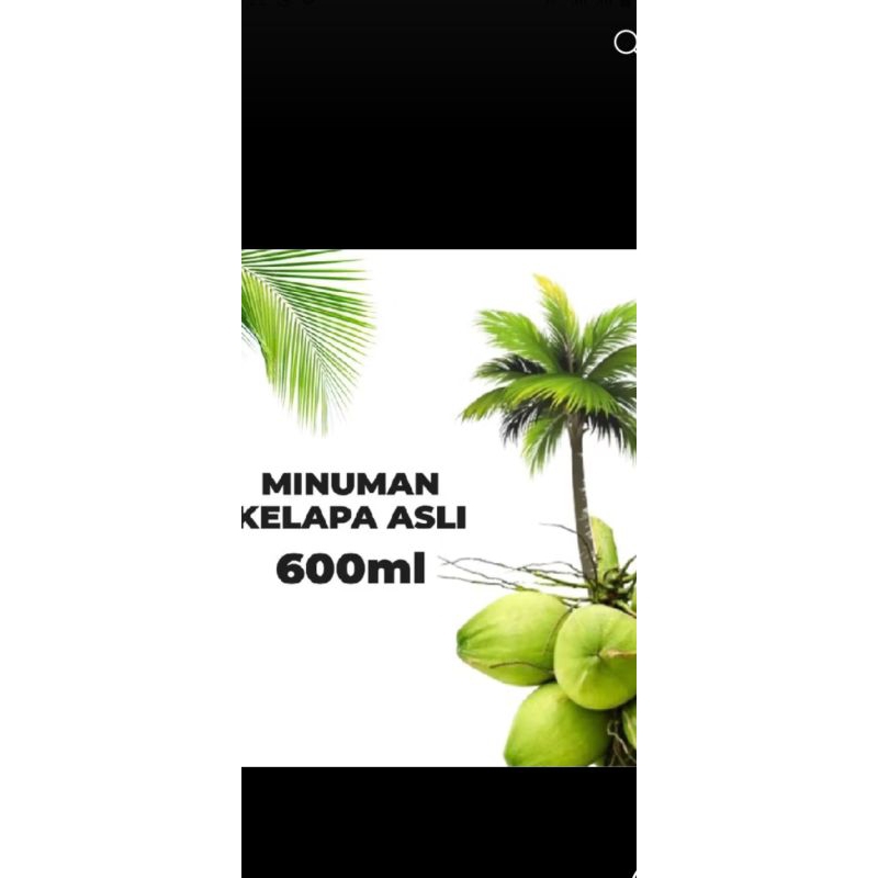 air kelapa kemasan botol