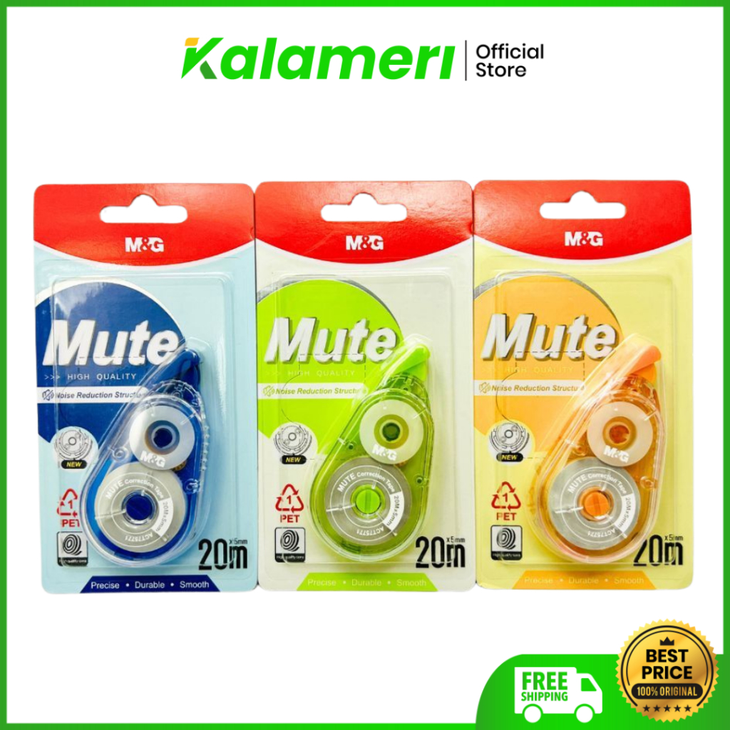 

KALAMERI - M&G Correction Tape 20M*5mm MUTE 75771 ACT75771