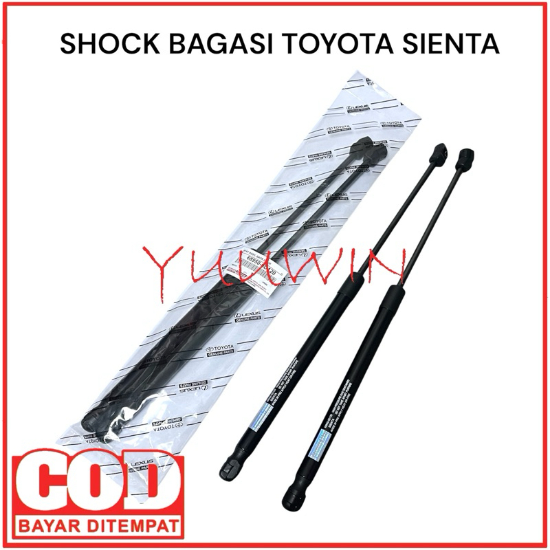 SHOCK BAGASI SIENTA - SHOCK BAGASI PINTU BELAKANG TOYOTA SIENTA - SHOCK ABSORBER BAGASI SIENTA