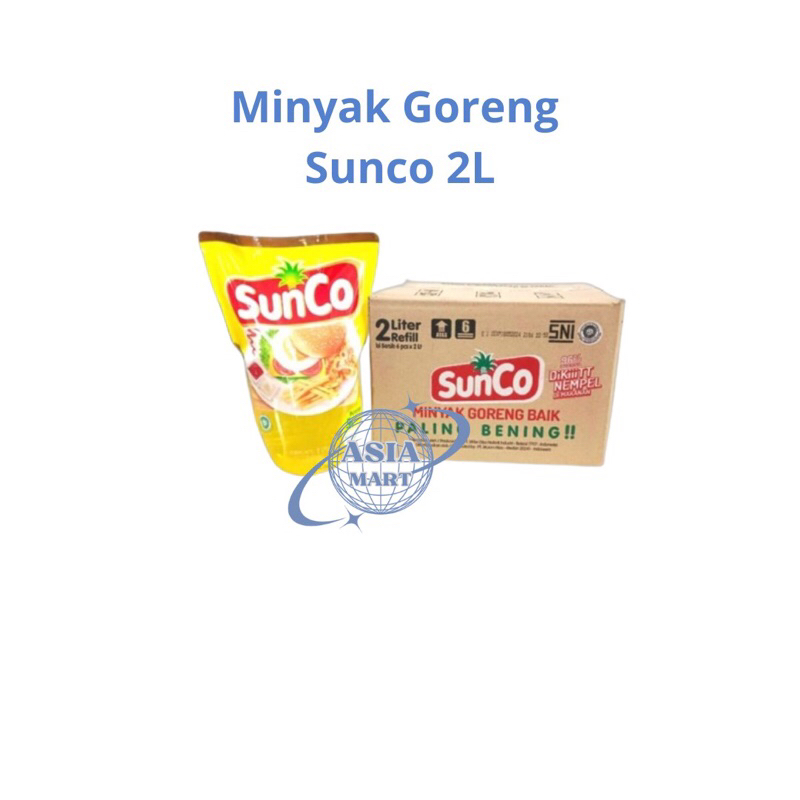 

[Karton] Sunco Minyak Goreng 2 Liter