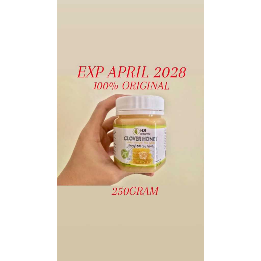

Clover Honey 250GRAM (EXP 04.2028) 100% ORIGINAL