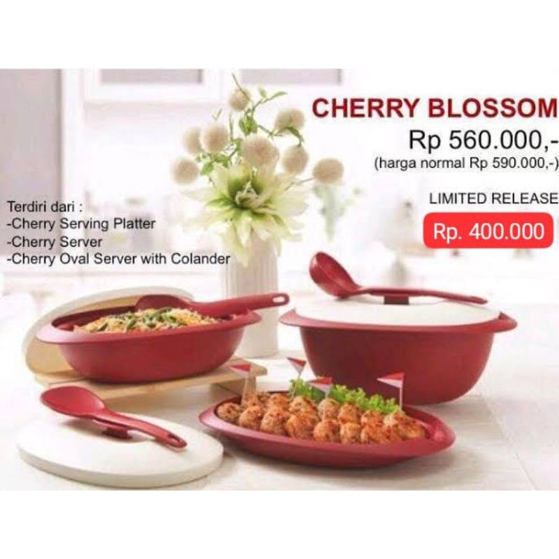 Tupperware Cherry Blossom