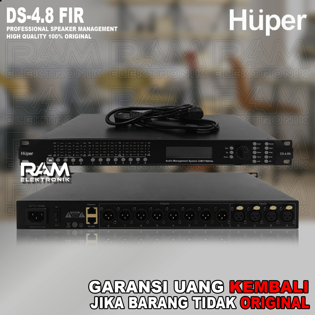 DLMS Speaker Management HUPER DSP 4.8 FIR | DSP48FIR | DSP 48FIR Original