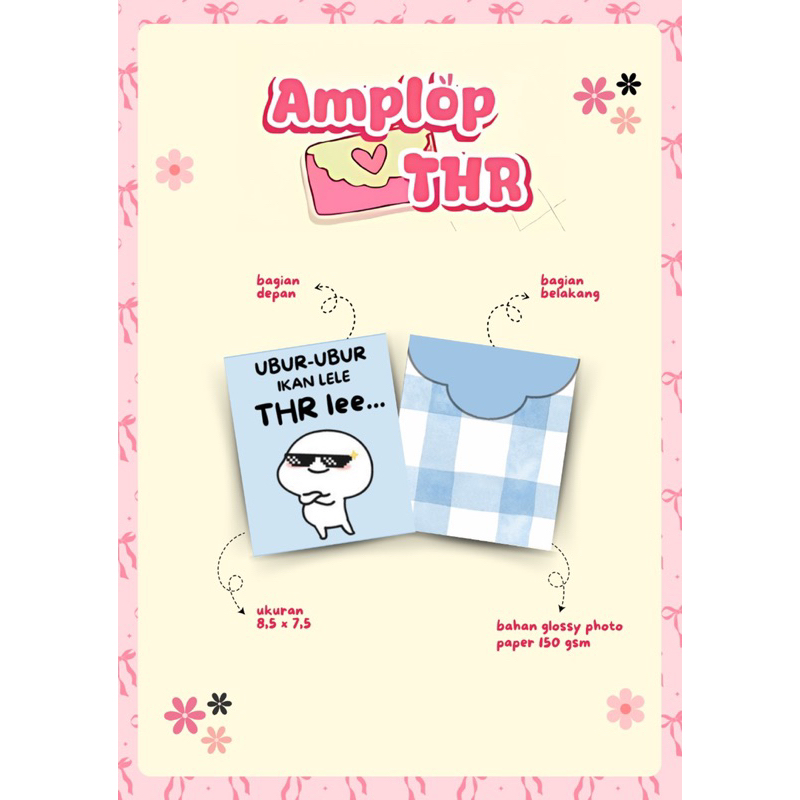 

AMPLOP THR KECIL UANG LIPAT