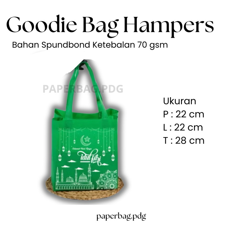 

Goodie Bag Hampers Lebaran Idul Fitri 2025 | Tas Hampers | Muat Banyak