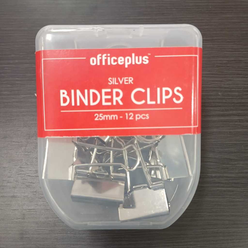 

OFFICE-P BINDERCLIP 25 SILVER OP-BC25SLV