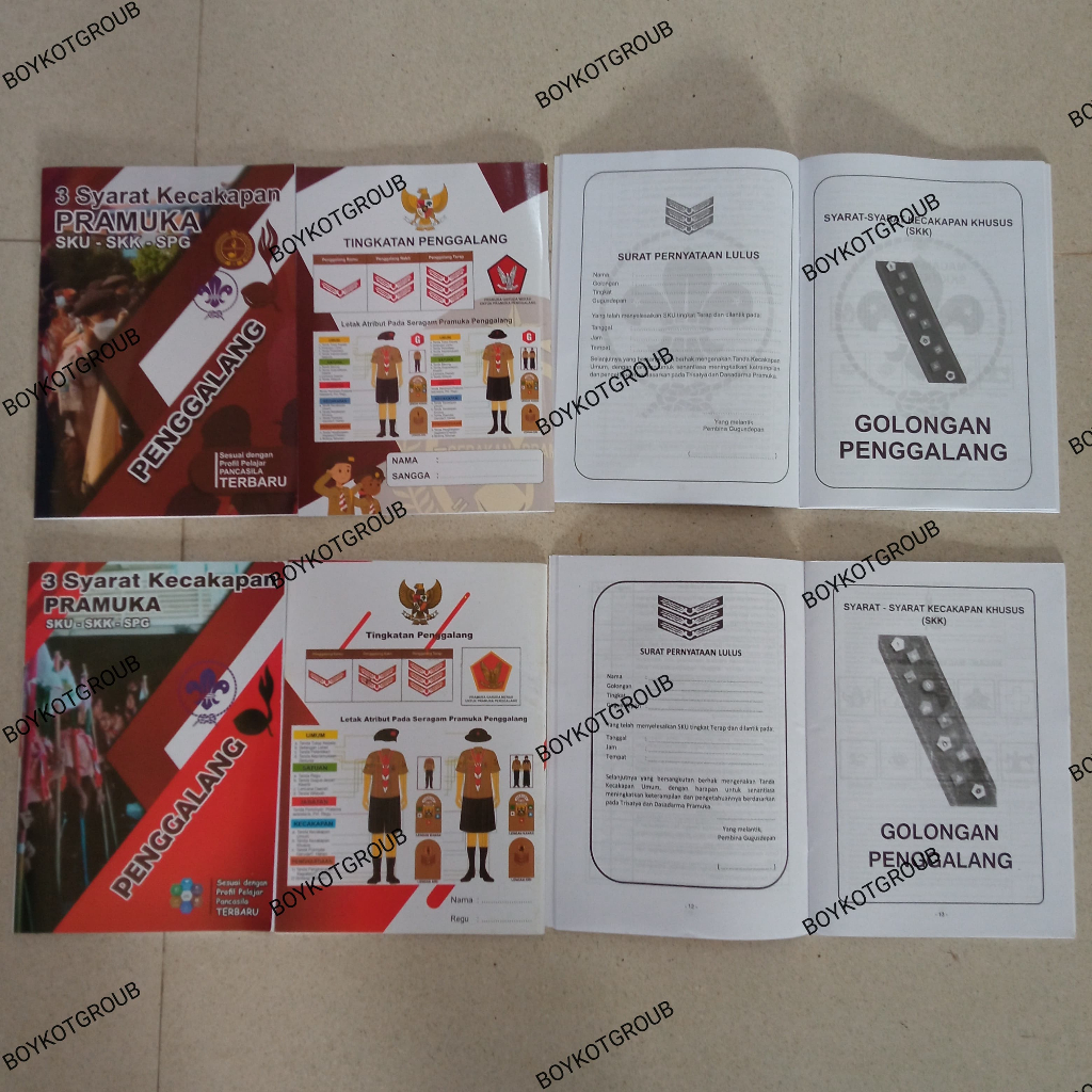 

Buku skk tkk spg 3 in 1 penggalang buku sku skk tkk spg pramuka penggalang eceran
