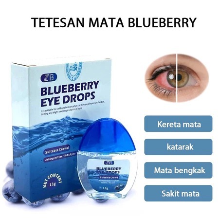 BLUEBERRY EYE DROPS Obat Tetes Mata / OBAT MATA MINUS / TETES MATA MINUS / KATARAK / SILINDER