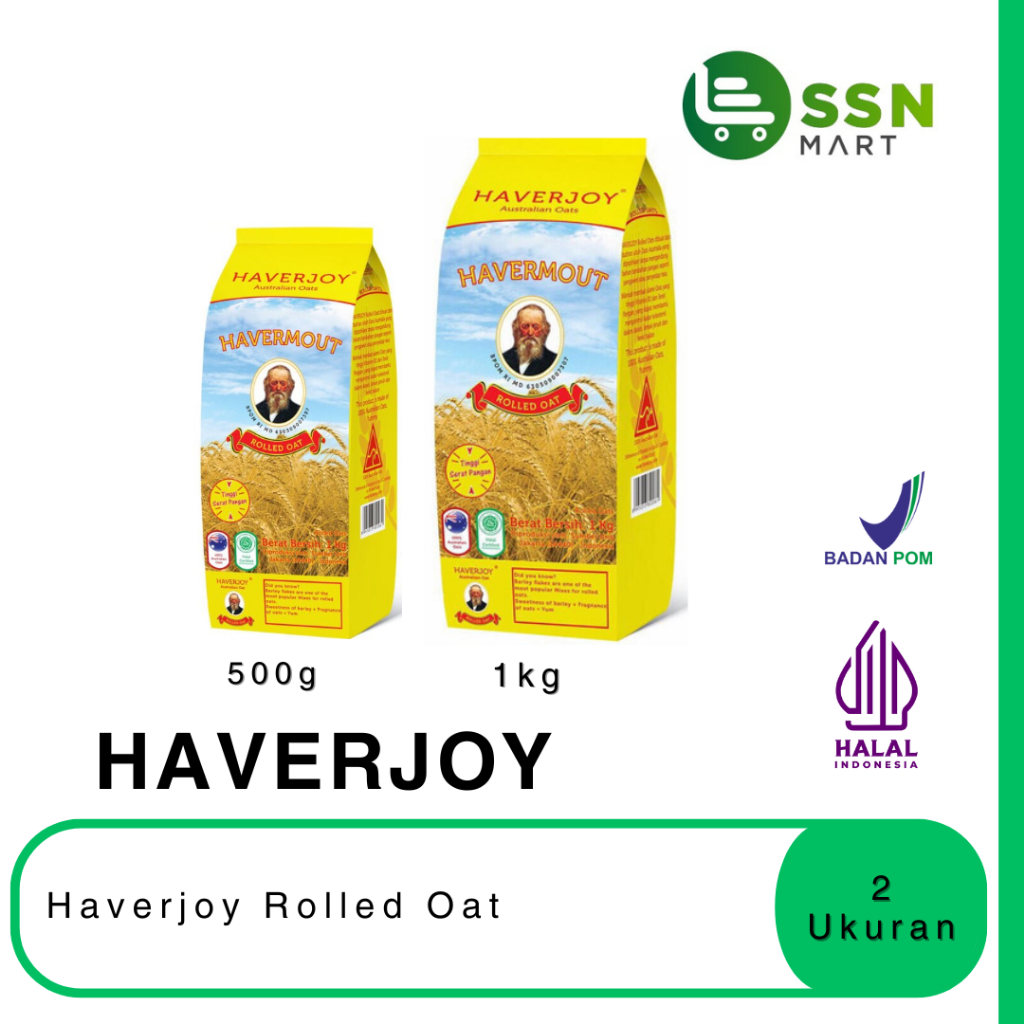 

SSNMart SU Haverjoy ROLLED OAT 2 Ukuran