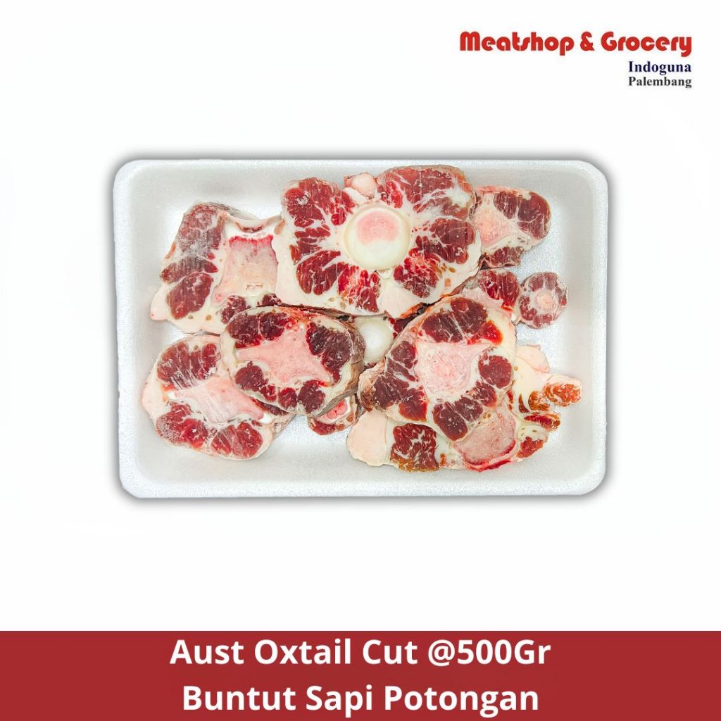 

Buntut Sapi Potongan Siap Masak | Aust Oxtail Cut 500Gr | Meatshop Indoguna Palembang