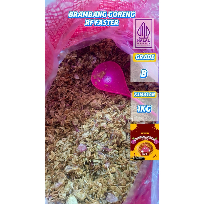 

{GRADE B} BRAMBANG GORENG 1KG GRADE B