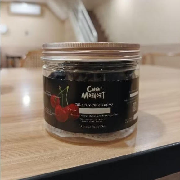 

Koko Crunch Dark Chocolate Crunchy 400ml - Banyak Rasa - Kue Lebaran
