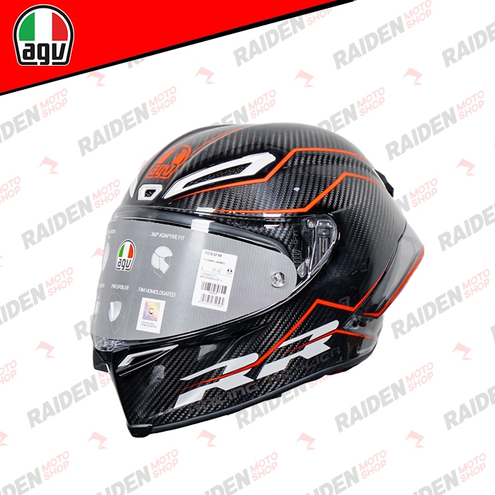 AGV PISTA GP RR PERFORMANTE CARBON/RED