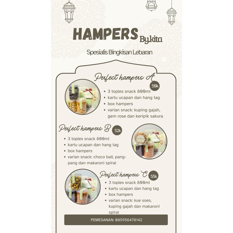 

Hampers ramadhan