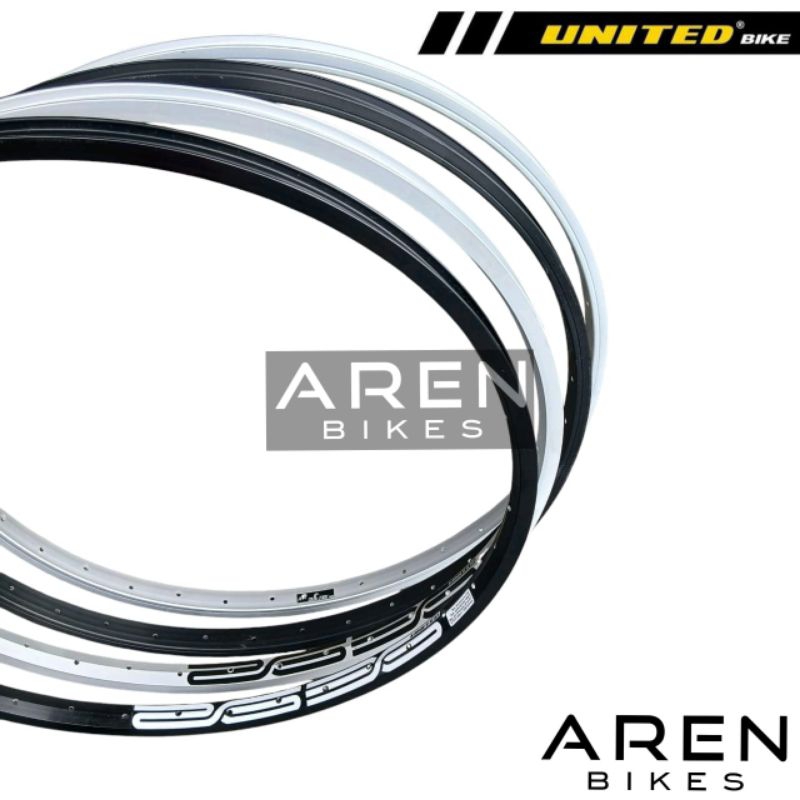 VELG SEPEDA 26 UNITED Z-1000 LANCIP Z-1001 DATAR LUBANG 36 HOLE 36H SINGLE WALL RIMS RIM MTB FEDERAL