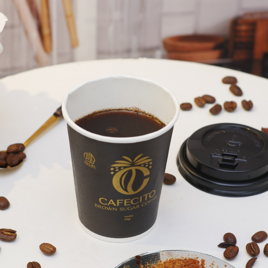 

10 Cafecito Brown Sugar Coffee Kopi Gula Aren (Tinggal Seduh)