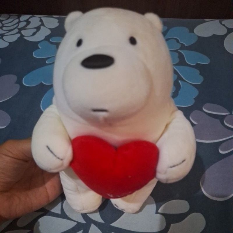 Boneka Beruang Love Miniso