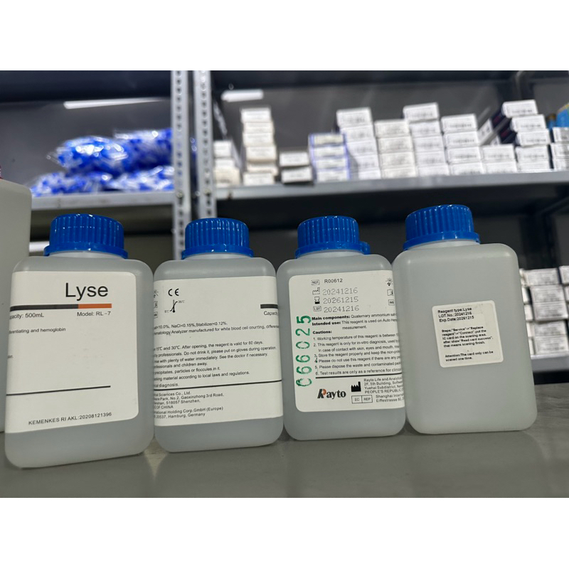 Reagent Lyse Rayto Capacity 500 Ml Model RL-7