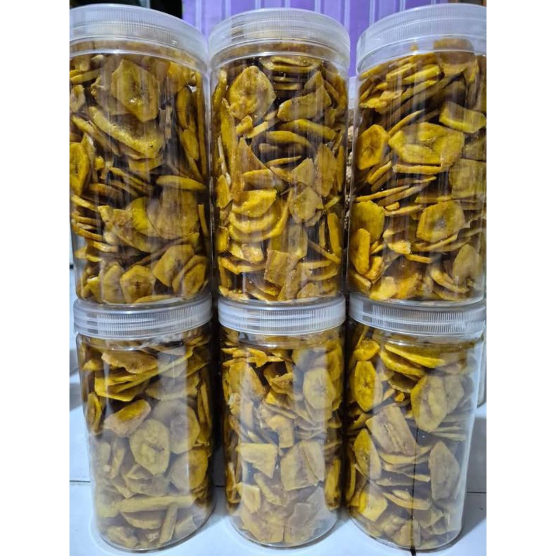 

keripik pisang kemasan toples
