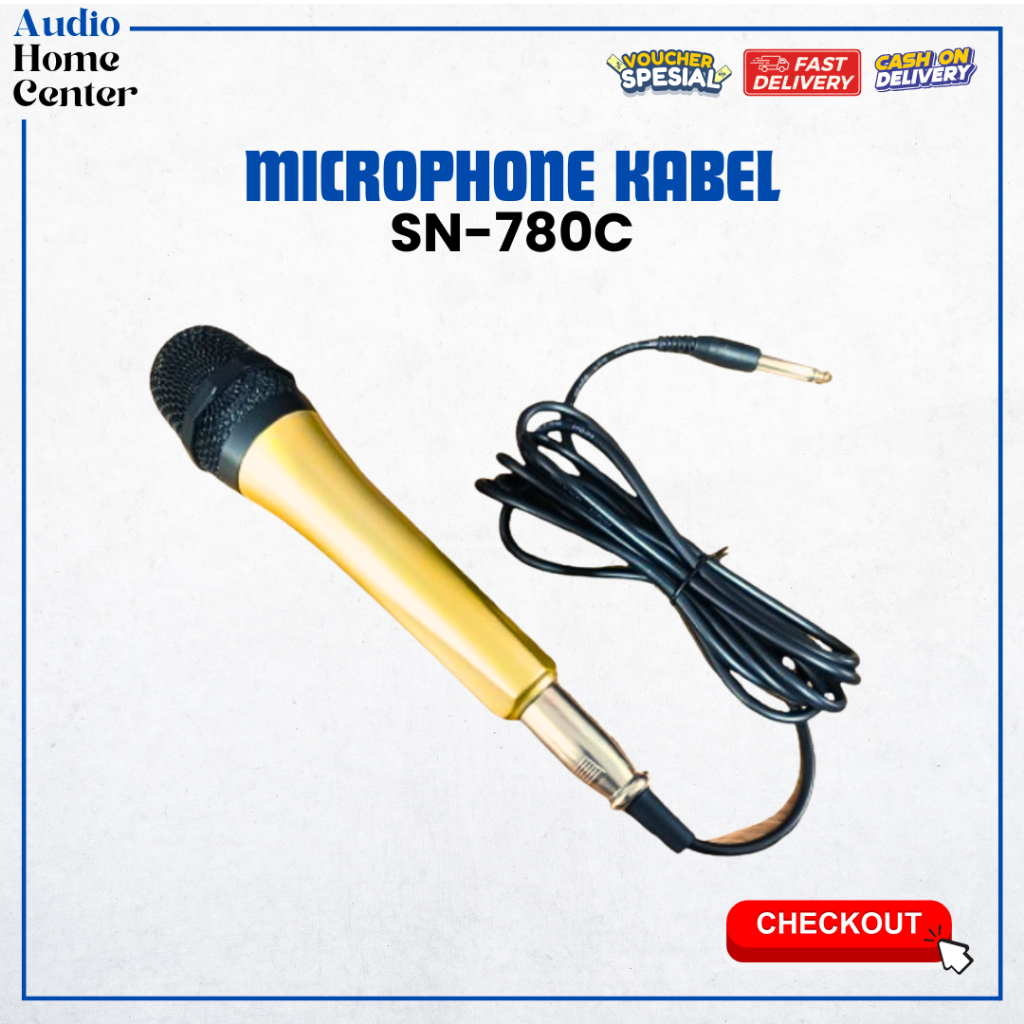 MICROPHONE SONY KABEL MURAH LOW NOISE MIC KABEL MIKROFON KARAOKE MIC SUARA JERNIH MIC UNTUK KARAOKE