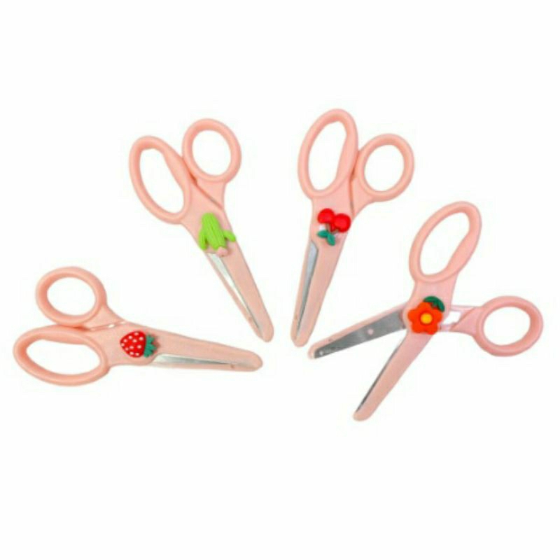 

Gunting Kertas Lucu Gunting Sekolah Warna Pink Karakter