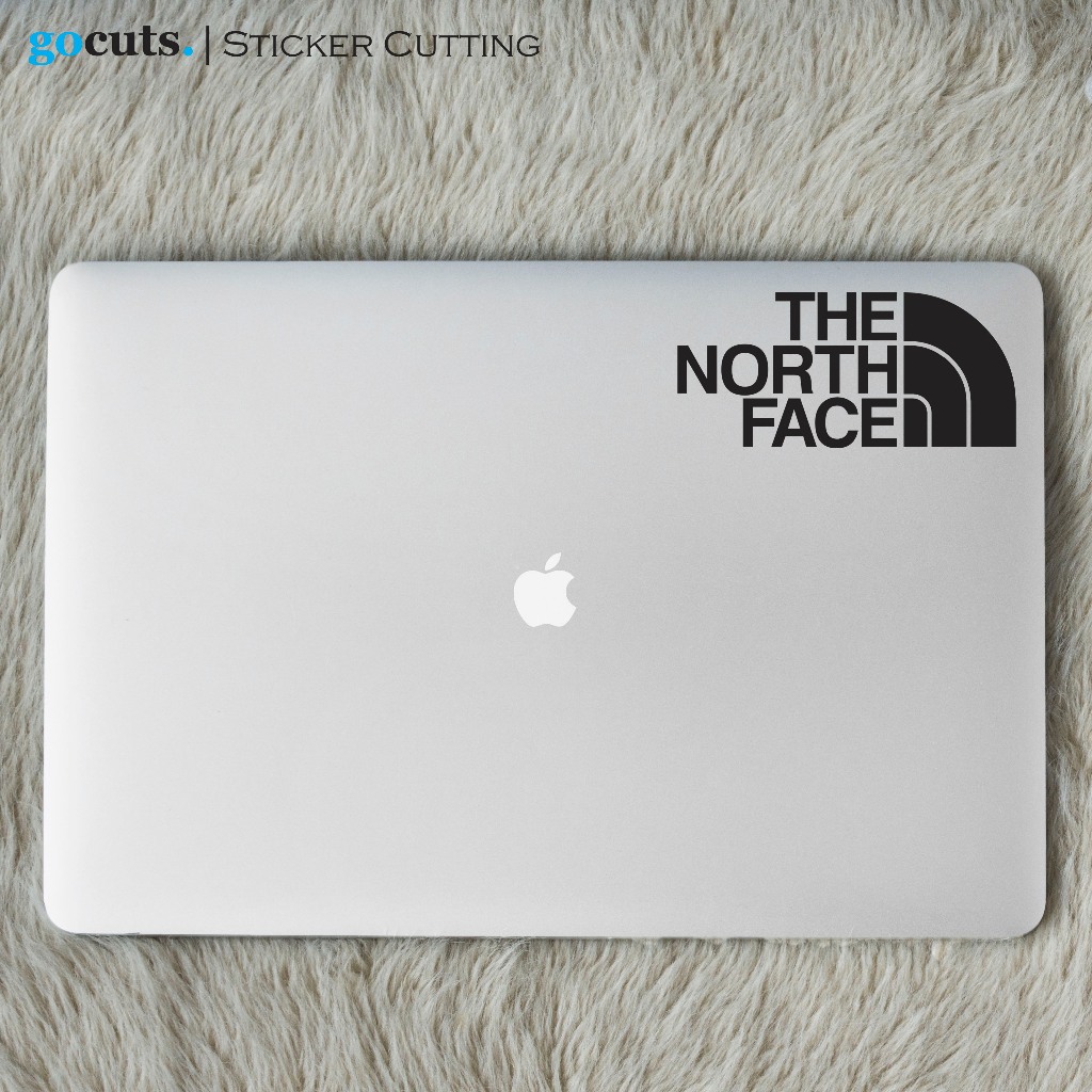 

Stiker Laptop The North Face Cutting Sticker Custom