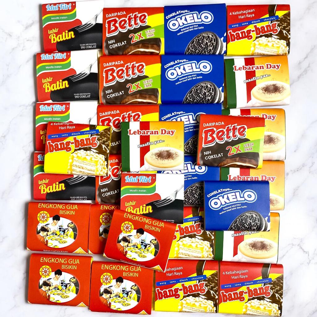 

CHO-CWEET COKELAT BAR TEMA IDUL FITRI Souvenir Idul Fitri HARGA GROSIR