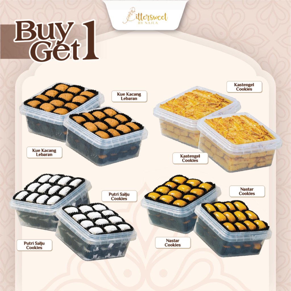 

B1G1 ( Cookies Ramadhan ) ( PILIH VARIAN )