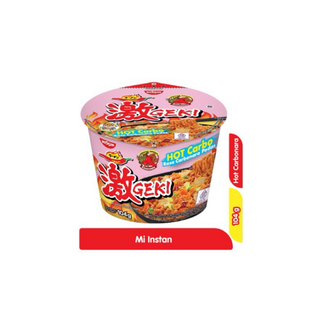 

Gekikara Ramen Instan Goreng Cup 104g